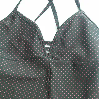 Alça fina macacquinho: estilo e conforto em uma peça - Preto e Branco