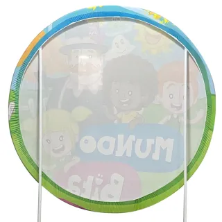 Decoração Carnaval Painel Redondo Kit Festa 1,50 Diâmetro - Único