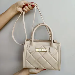 Promoção Barata Chique Acolchoada Transversal Tiracolo Mão Bolsa - Lilás