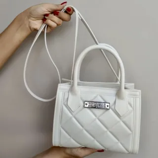 Promoção Barata Chique Acolchoada Transversal Tiracolo Mão Bolsa - Lilás