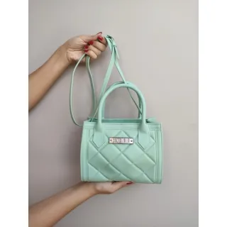 Promoção Barata Chique Acolchoada Transversal Tiracolo Mão Bolsa - Lilás