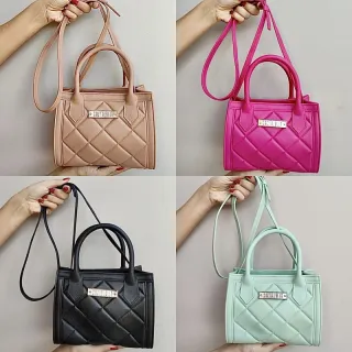 Promoção Barata Chique Acolchoada Transversal Tiracolo Mão Bolsa - Lilás