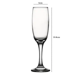 Taças Champagne Gallant 180ml - Jogo 6, Nadir - Transparente