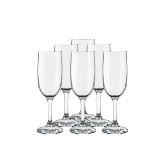 Taças Champagne Gallant 180ml - Jogo 6, Nadir - Transparente