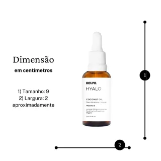 Oleo De Coco Intimo Puro Hidratante Para Regiao Intima Kalya - Único