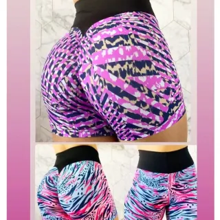 Levanta Bumbum Shorts Fitness Feminino - Academia - SHORT EMPINA PRETO