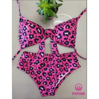 Hot pants de lacinho com cós largo - Mega oferta! - Preto