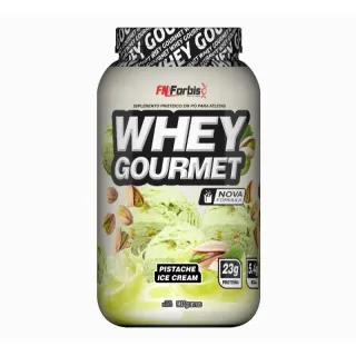 Protein Gourmet Whey 907gr - FN forbis (ORIGINAL) - Morango REFIL