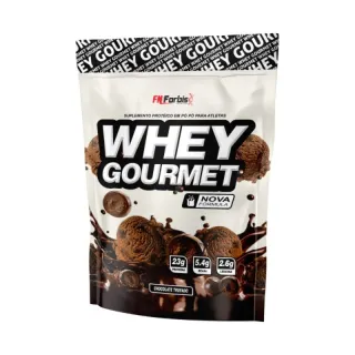 Protein Gourmet Whey 907gr - FN forbis (ORIGINAL) - Morango REFIL