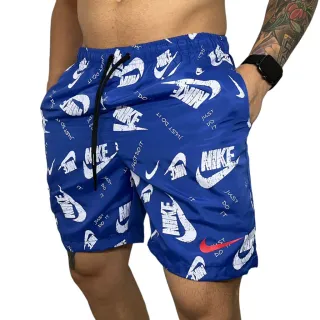 Bermuda Tactel Masculina Mauricinho para Praia - Shorts de Verão - Preto Liso