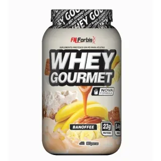 Protein Gourmet Whey 907gr - FN forbis (ORIGINAL) - Morango REFIL