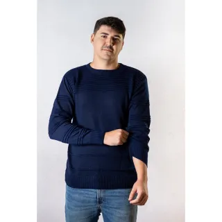 Suéter Nervura Masculino MD2023 - Vermelho