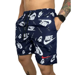 Bermuda Tactel Masculina Mauricinho para Praia - Shorts de Verão - Preto Liso