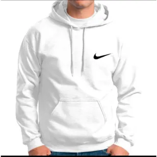 Unissex Canguru NK Moletom Blusa - Rosa