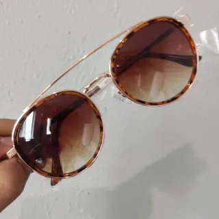 Armação de acetato redonda de alta qualidade para óculos de sol unissex - C2