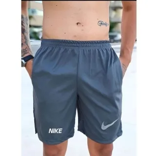 Esportivo Leve Masculino Calção Dry Fit - Short liso cinza