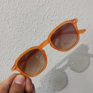 Proteção UV400 Oculos de Sol Redondo Unisex Vegas - C3