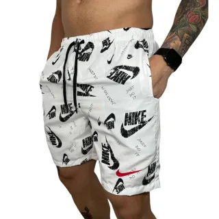 Bermuda Tactel Masculina Mauricinho para Praia - Shorts de Verão - Preto Liso