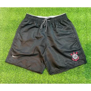 Short Copa do Mundo Tactel Bordado Seleção Brasileira Neymar - Verde Neon (liso)