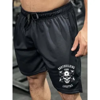 Bolsos Bermuda Dryfit Shorts Justiceiro - JUSTICEIRO