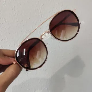 Armação de acetato redonda de alta qualidade para óculos de sol unissex - C2