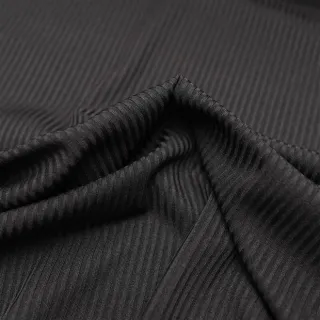 Malha canelada Cropped GOLA ASSIMÉTRICA RECORTE EM L - Sexy, bonito e barato - Preto