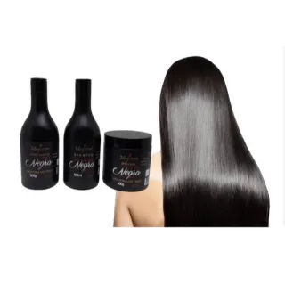 Pronta Entrega Matizador Shampoo + Condicionador + Máscara Lama Negra - Único