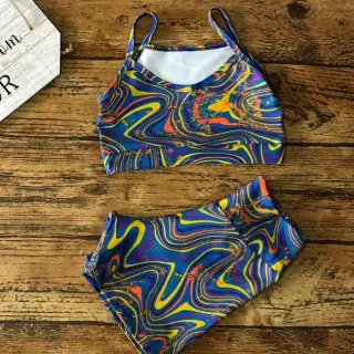 Moda fitness: conjunto top e short curto ou pedal - Est.13