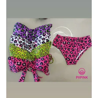 Hot pants de lacinho com cós largo - Mega oferta! - Preto