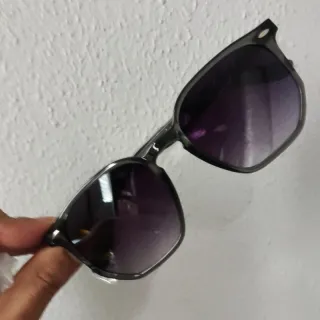 517 Óculos de Sol Masculino Quadrado com Proteção UV400 em Acetato - Polarizado e madeira d7