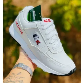 Tênis Confortável Unissex - Estiloso Casual Jacaré - Preto