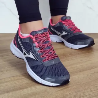 Oferta Lançamento: Tênis Feminino JetMizu Academia Caminhada - CINZA PINK
