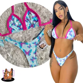 Biquíni Asa Delta - Modelagem Moderna - Verde Limão