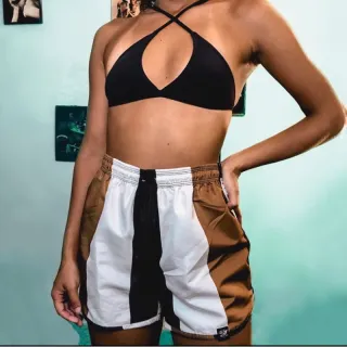 Estampado Praia Feminino Short Tactel - OLHO GREGRO