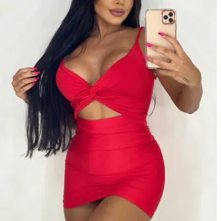 Tubinho Curto Feminino com Nó - Compre na Raryel - Rosa