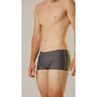 Sunga Forrada Boxer com Proteção UV e Cordão de Ajuste - Preto