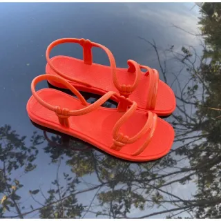 Rasteirinha Solar Feminina Confortável Leve Macia - Papete Sandália - VERDE ÁGUA SL