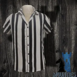 Listrada camisa de botão - Compre online na Raryel - Preto