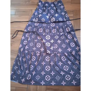 Moda Grife Conjunto Praia Biquínis Amarração Dupla - Conjunto Feminino Biquíni+ Tanga Saída de Praia - Só Biquíni Lv Marrom