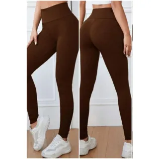Calça Ciclista Suplex em Cores Preta, Cinza e Coloridas - Cós Alto - Bordô