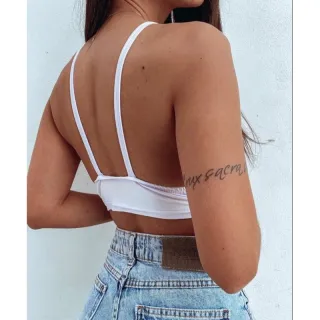 Regata suplex com bojo básico cropped - Pink