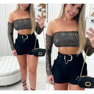 Cinto Feminino Com Short Social - Pink