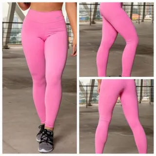 Calça Ciclista Suplex em Cores Preta, Cinza e Coloridas - Cós Alto - Bordô