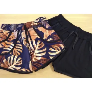 Shortinho Plus Size de Viscolycra - Tamanhos Grandes para academia e praia - M