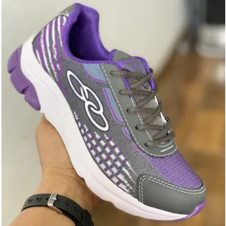 REF 890 Tênis Feminino - Compre online na Raryel - grafite/pink