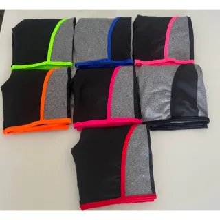 Conjuntos Suplex Academia: Kit com 4 Shorts e Tops - M