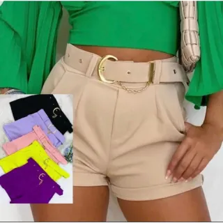 Cinto Feminino Com Short Social - Pink