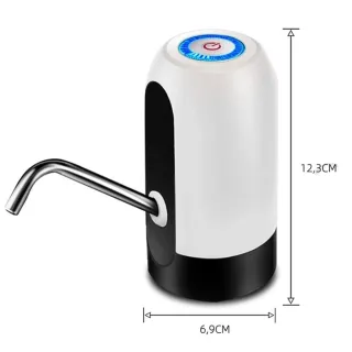 Carregador Universal USB para Galão de Água - Bomba Elétrica - Único