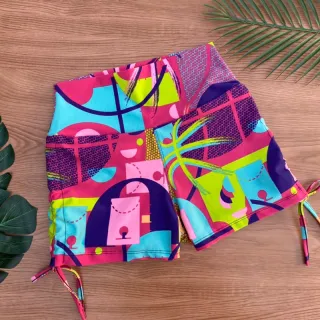 Cordinha de Academia com Regulagem na Lateral - Fitness Feminino - estampa 16