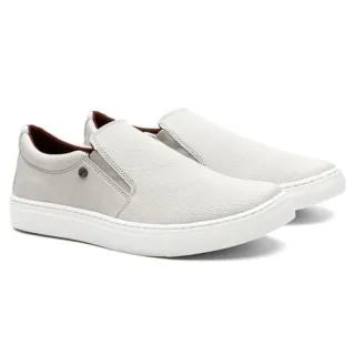 Connect Way Sapatênis Masculino Slip On - gelo
